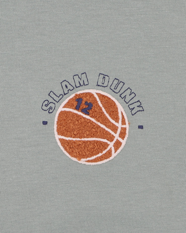 Bebe WILD SIDE BASKETBALL LS TEE 3-7 YRS