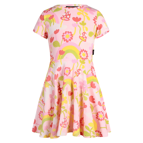 Rock Your Baby MUSHROOM WORLD SHORT SLEEVE WAISTED DRESS