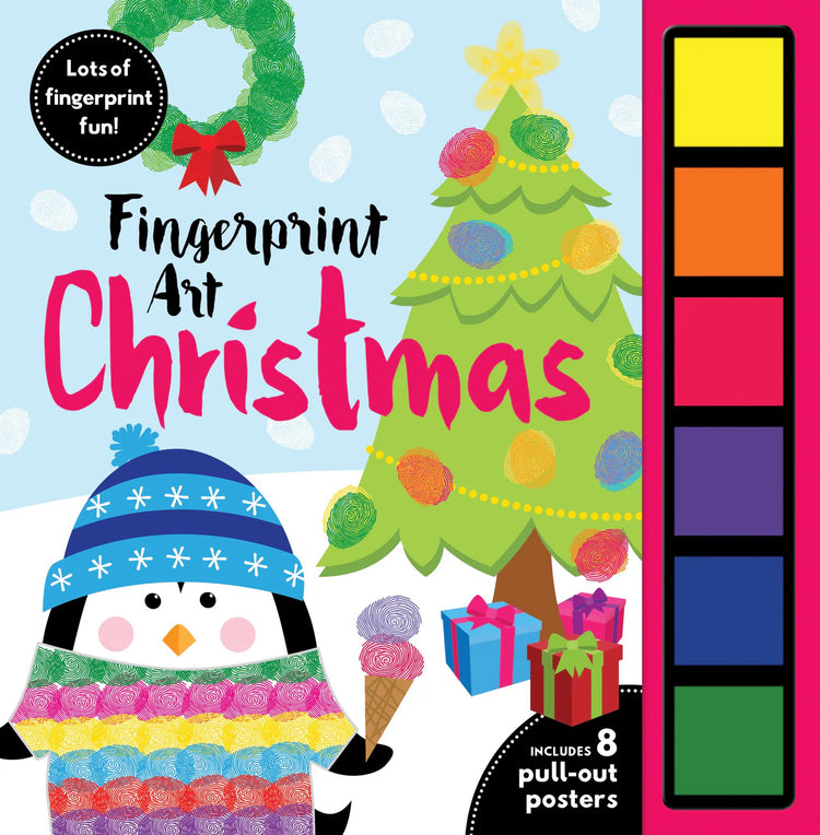 Finger Print Art - Christmas