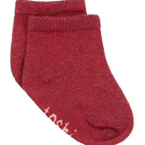 TOSHI Toshi Dreamtime Organic Ankle Socks Rosewood