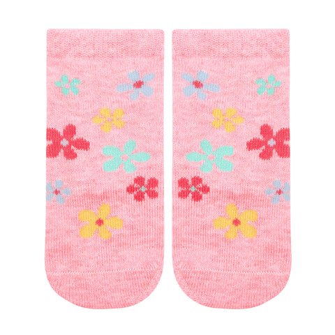 Toshi Organic Socks Ankle Jacquard- Dasiy