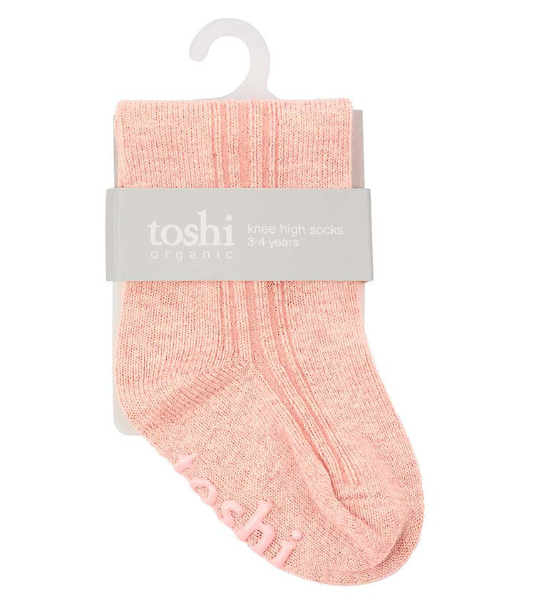 TOSHI Organic Socks Knee Dreamtime Blossom