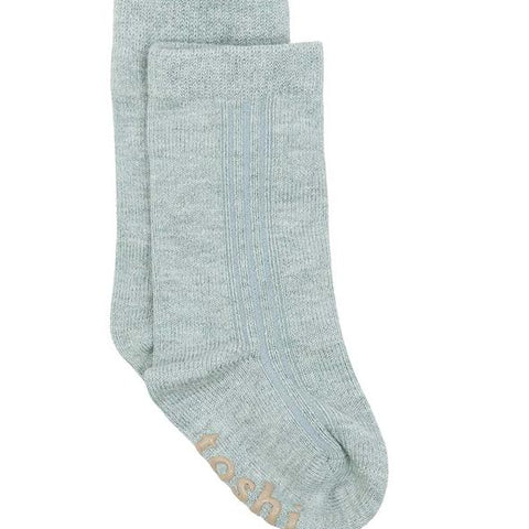 TOSHI Organic Socks Knee Dreamtime Ice