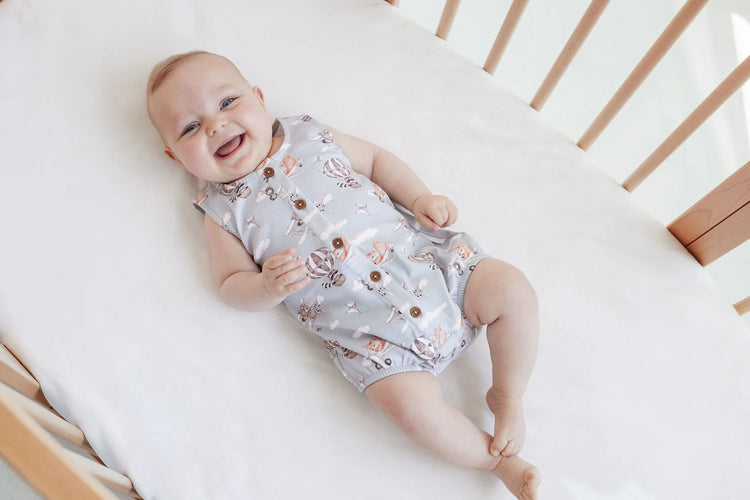 Aster&Oak FLYING FRIENDS BUBBLE ROMPER