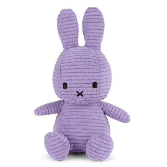 Miffy ECO Corduroy Lilac - 23 cm - 9"