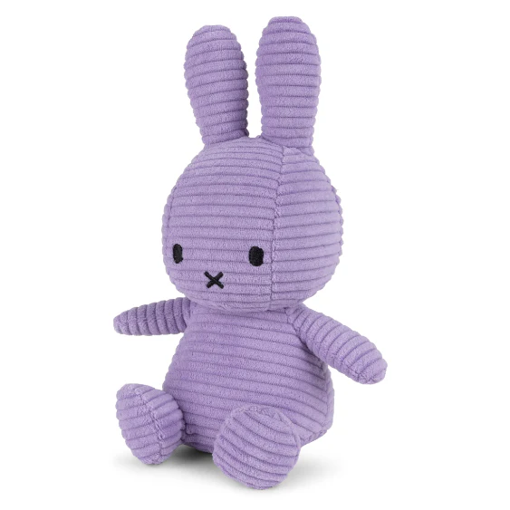 Miffy ECO Corduroy Lilac - 23 cm - 9"