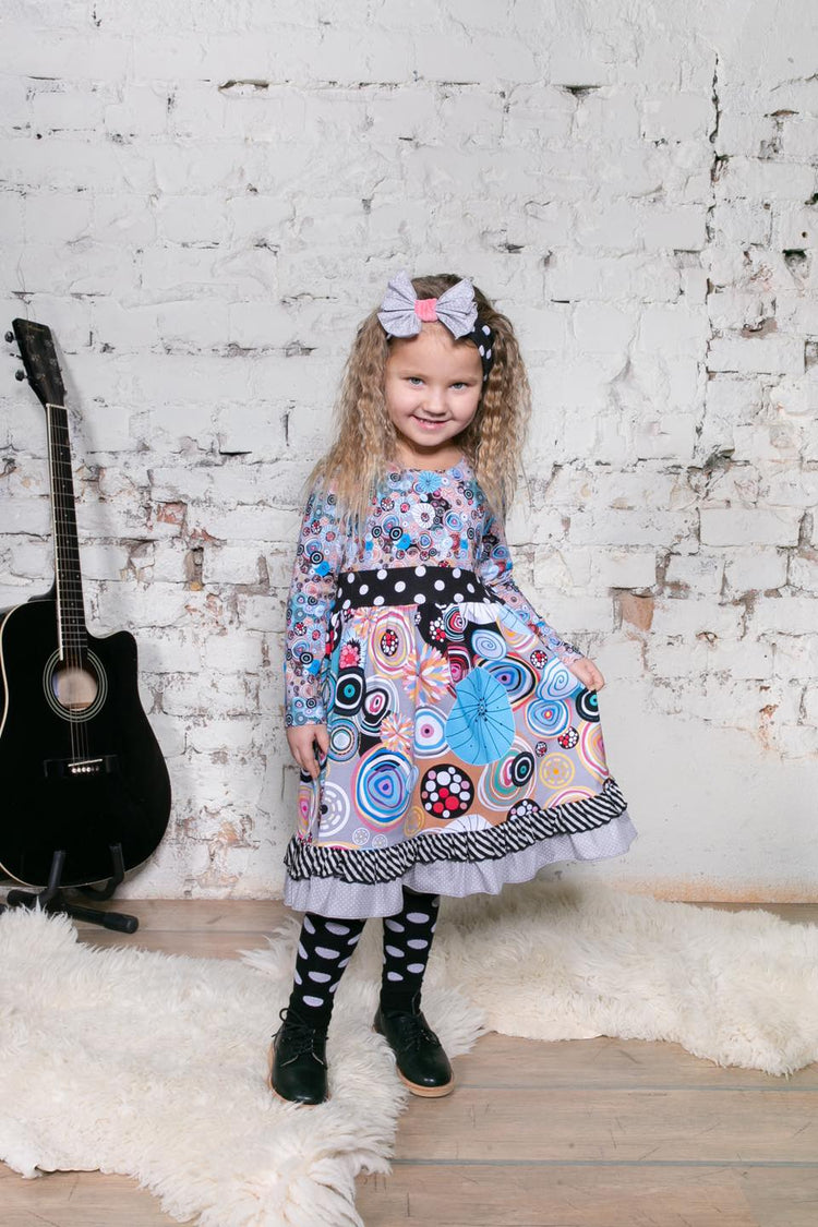 Zaza Couture Tivoli girls' dress T1082