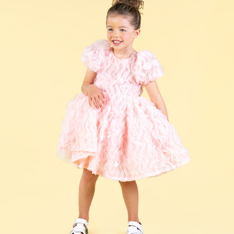 Rock Your Kid PINK RUFFLE TULLE PARTY DRESS