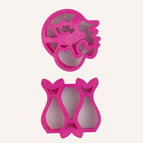 Lunch Punch Sandwich Cutters - Mermaid