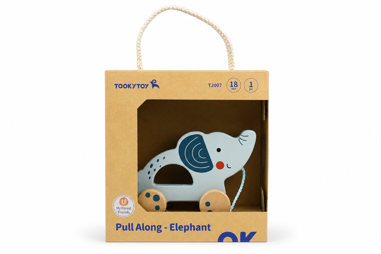 MY FOREST FRIENDS PULL ALONG - ELEPHANT