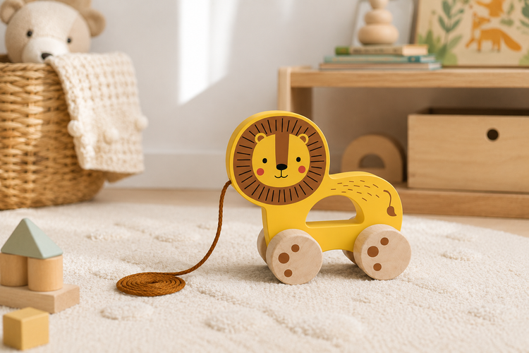 MY FOREST FRIENDS PULL ALONG - LION