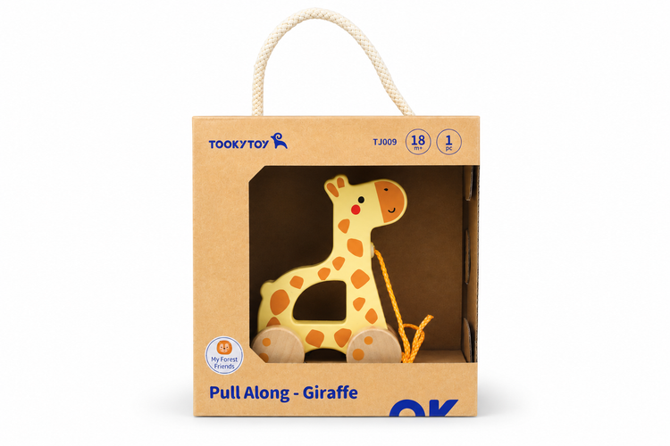 MY FOREST FRIENDS PULL ALONG - GIRAFFE