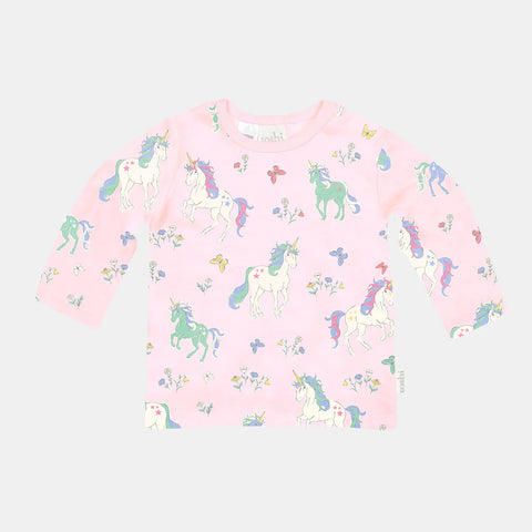Toshi Baby Tee L/S Classic-Unicorn