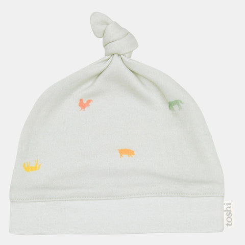 Toshi Baby Beanie Classic Barn Buddies Ash