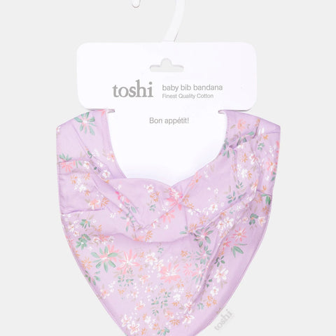 Toshi Baby Bib Bandana Athena- Lavender