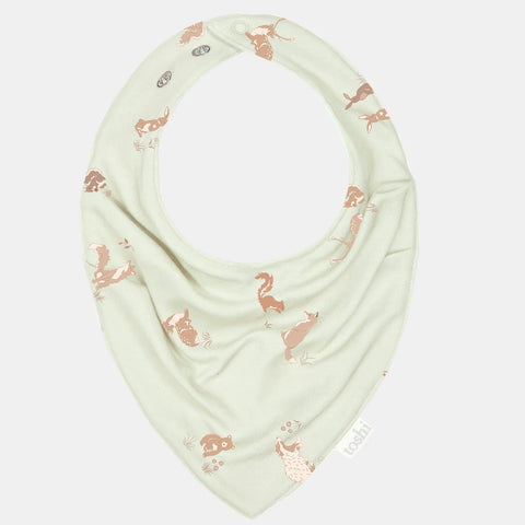 Toshi Baby Bib Bandana Classic-Enchanted Forest Mist