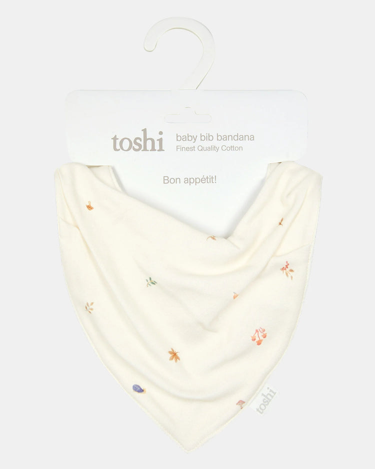 Toshi Baby Bib Bandana Athena - Oak Feather