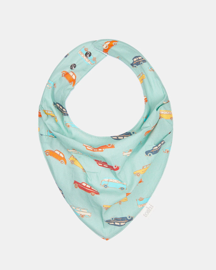 Toshi Baby Bib Bandana Athena - Wagon Wheels
