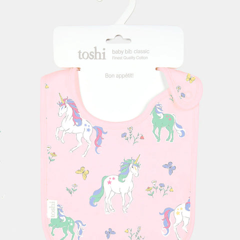 Toshi Baby Bib Classic Unicorn