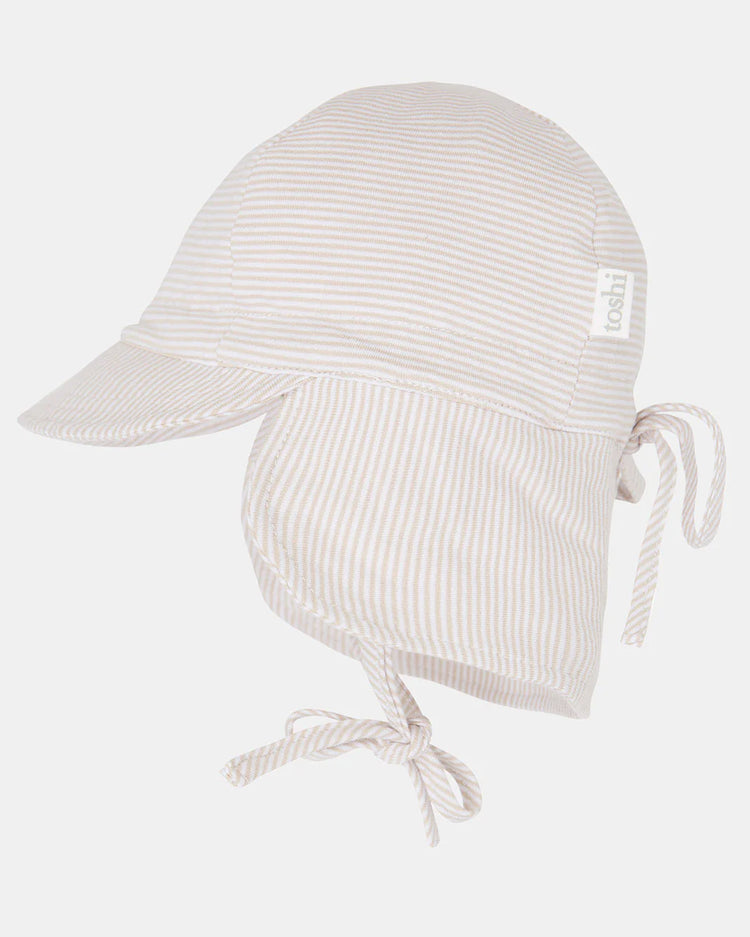 Toshi Flap Cap Baby Peanut