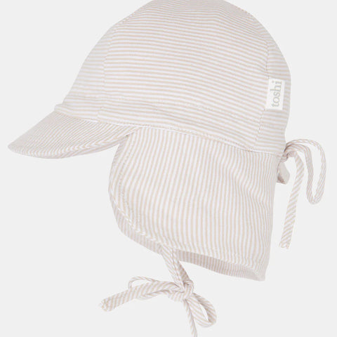Toshi Flap Cap Baby Peanut