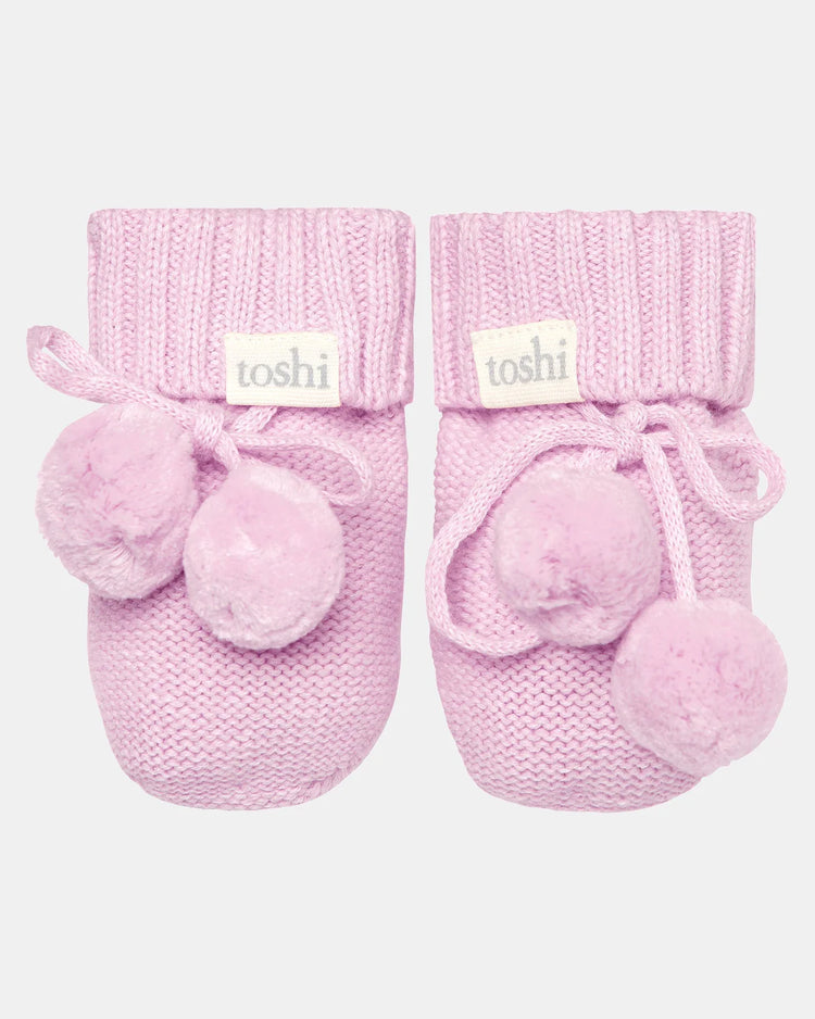 Toshi Organic Booties Marley Lavender