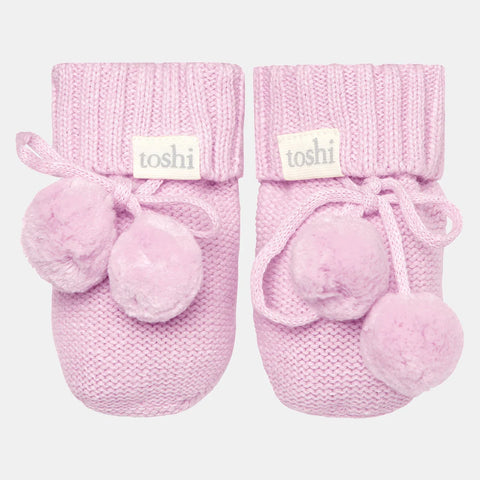 Toshi Organic Booties Marley Lavender