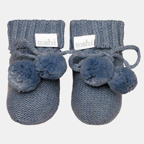 Toshi Organic Booties Marley Moonlight