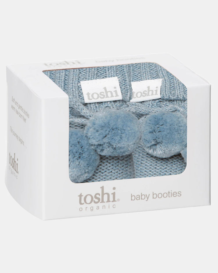 Toshi Organic Booties Marley Storm
