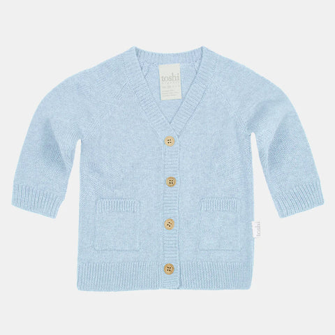 Toshi Organic Cardigan Remy Bluebird