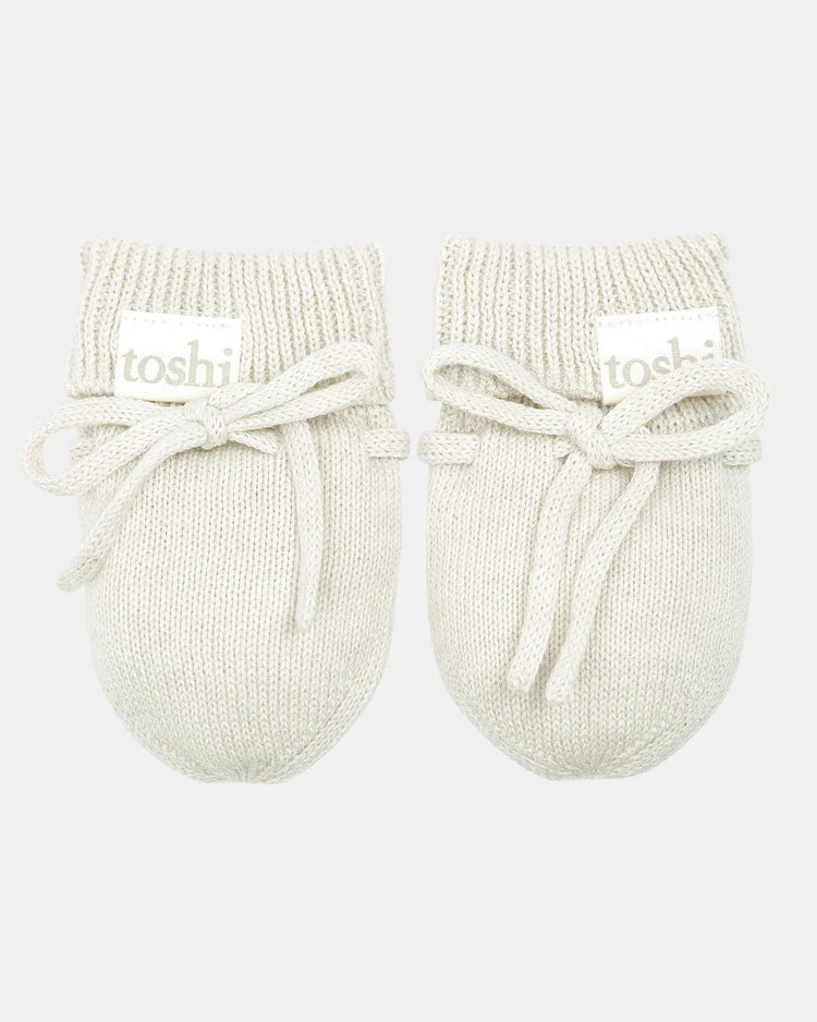 Toshi Organic Mittens Marley Pebble