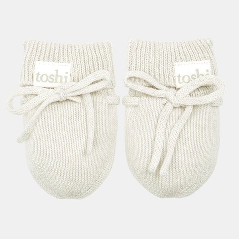 Toshi Organic Mittens Marley Pebble
