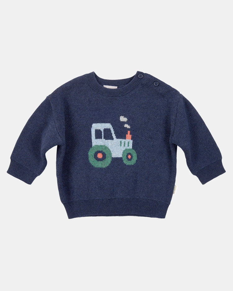 Toshi Organic Pullover Mystical Tiny Tractors