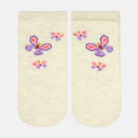 Toshi Organic Socks Jacquard- Butterfly Bliss