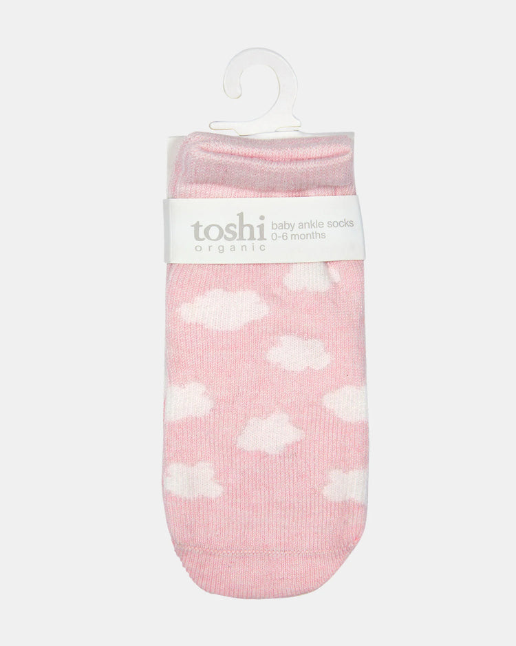 Toshi Organic Baby Socks  Jacquard Claudia   (0-24M)