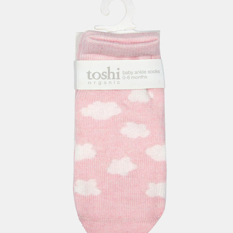 Toshi Organic Baby Socks  Jacquard Claudia   (0-24M)