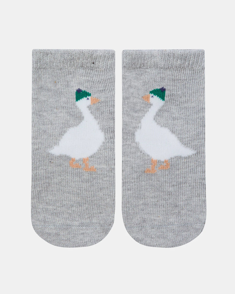 Toshi Organic Socks Ankle Jacquard Lucie Goosie