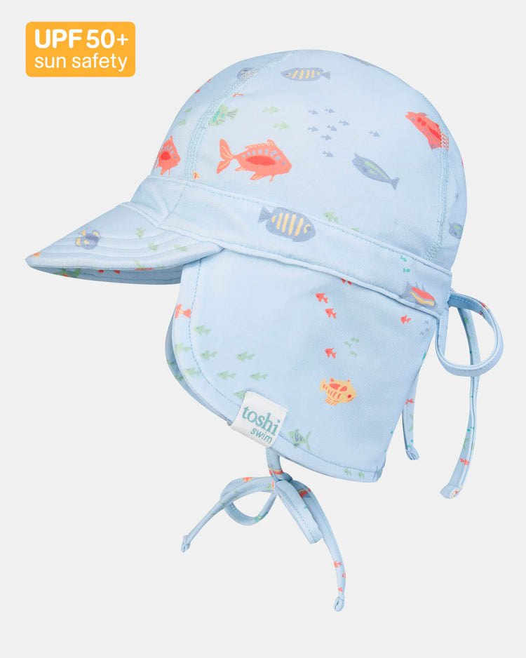 Toshi Swim Baby Flap Cap Classic/Reef