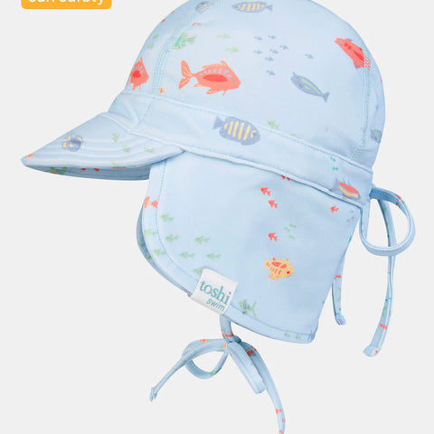 Toshi Swim Baby Flap Cap Classic/Reef
