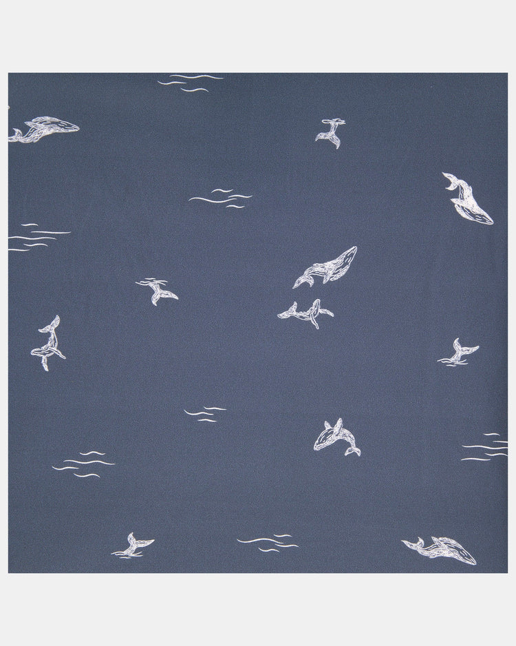Toshi Swim Baby Flap Cap Classic/Whales