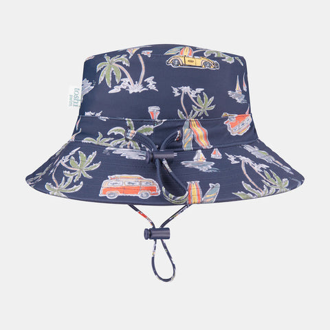 Toshi Swim Kids Sunhat Classic-Surf Twilight