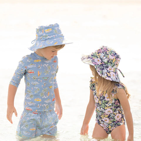 Toshi Swim Kids Sunhat Classic-Surf Soul