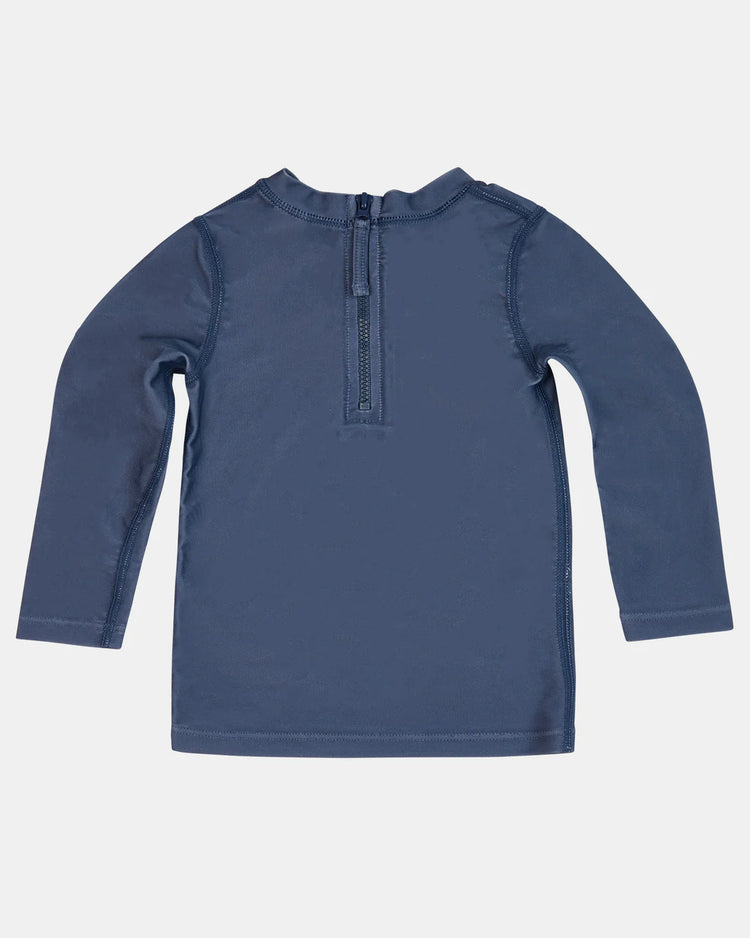 Toshi Swim Rashie L/S Splash - Kakadu Moonlight