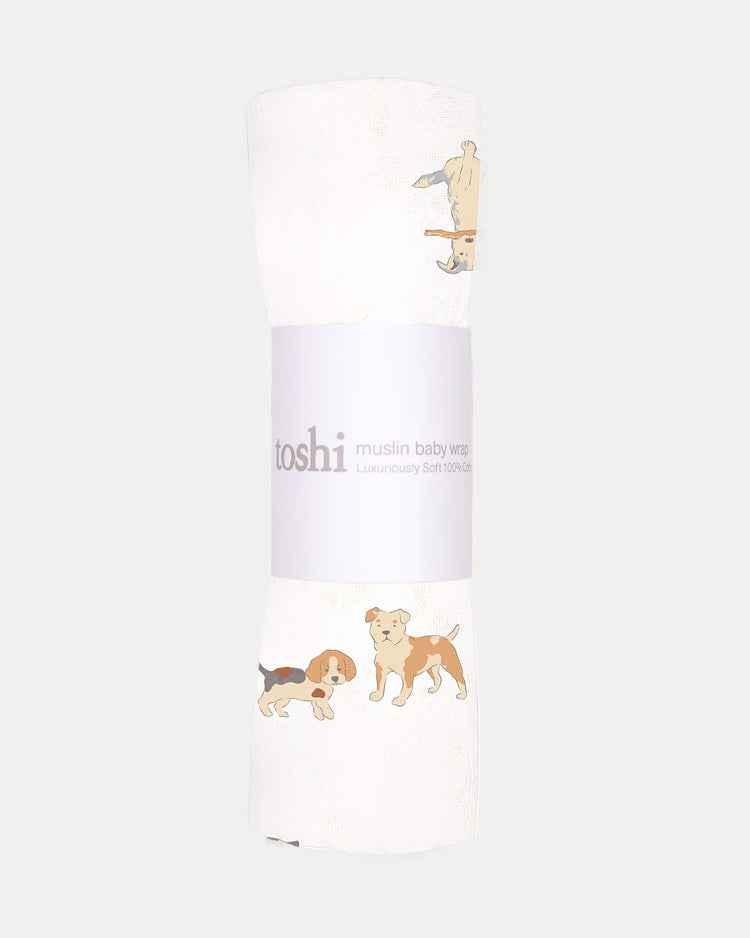Toshi Wrap Muslin Classic-Puppy Love
