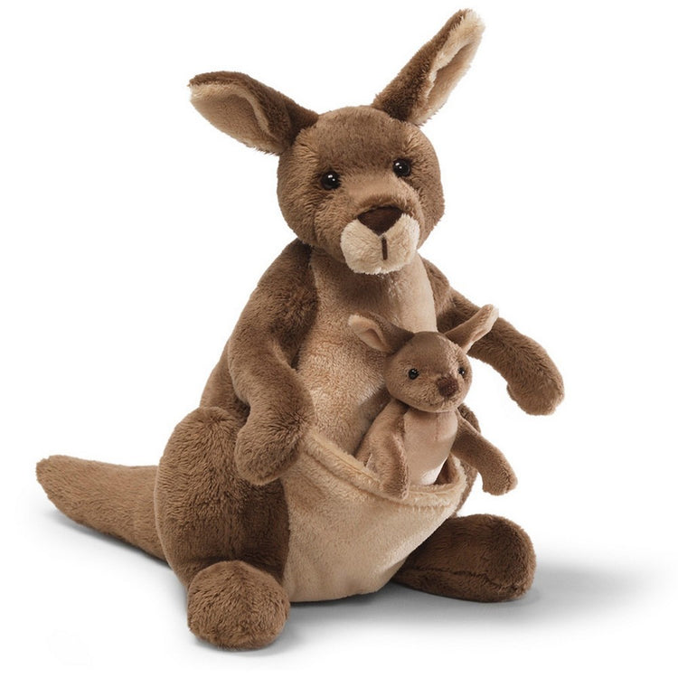 GUND KANGAROO: JIRRA WITH REMOVABLE JOEY