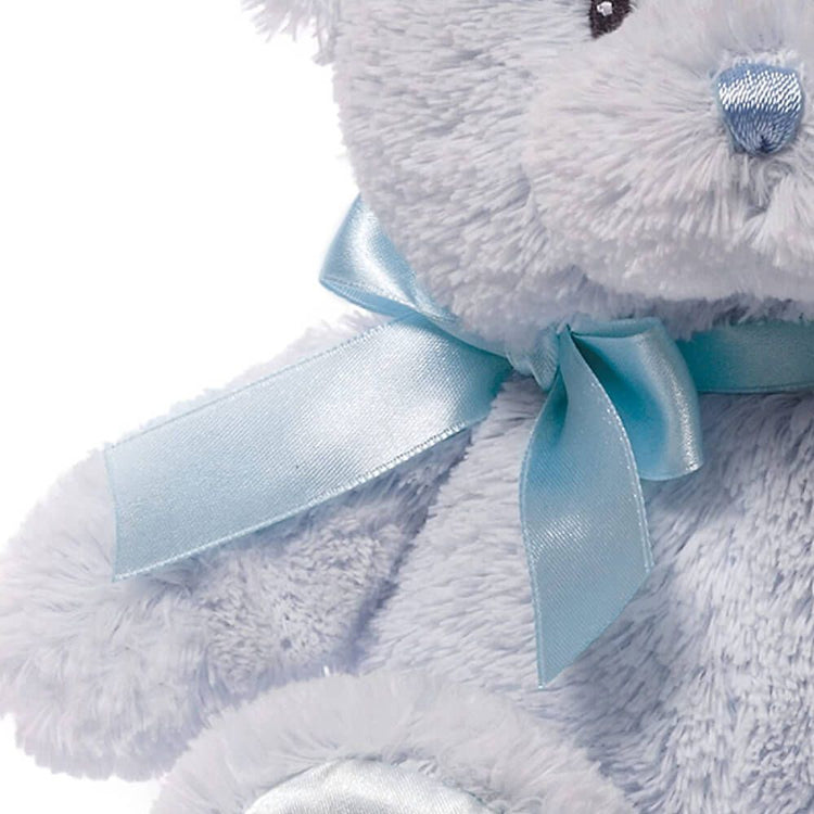 GUND BEAR:  MY FIRST TEDDY BLUE 25CM