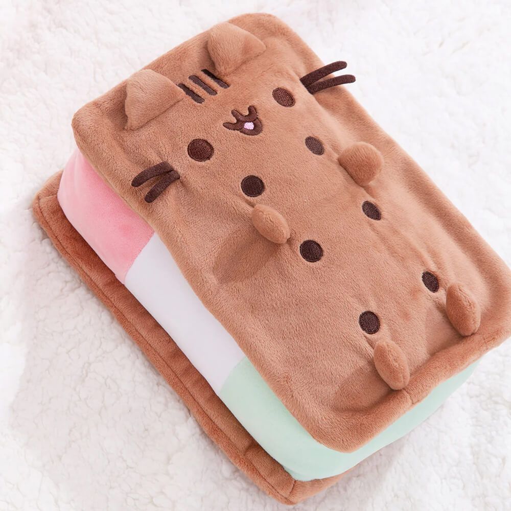 PUSHEEN NEAPOLITAN ICE CREAM SANDWICH