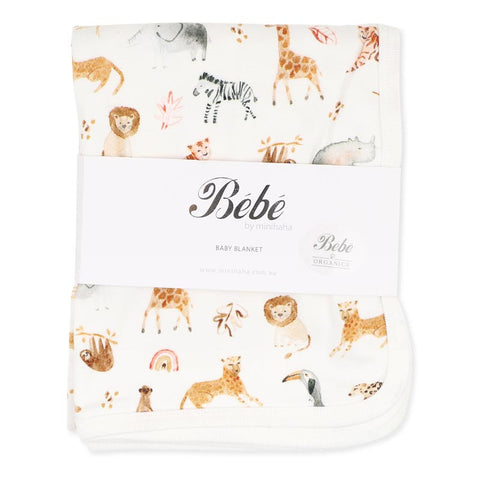 BEBE BILLIE PRINT ORGANIC BUNNY RUG