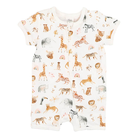 BEBE BILLIE ORGANIC SS ZIPSUIT