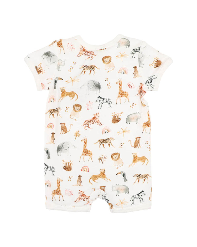 BEBE BILLIE ORGANIC SS ZIPSUIT